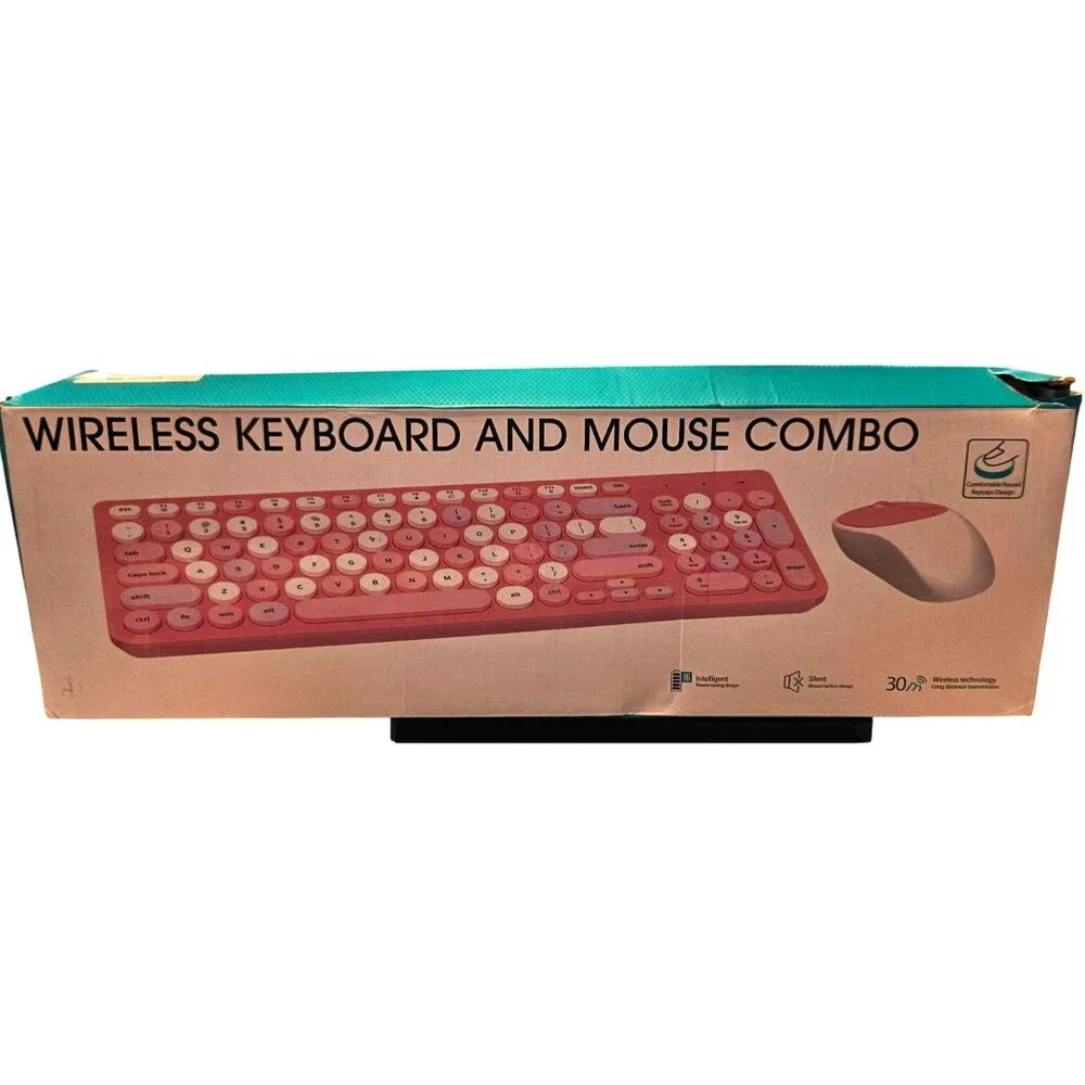 2.4G Wireless Connection Plug and Play Wireless Keyboard and Mouse Combo